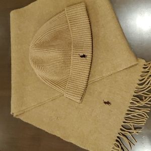 Polo Ralph Lauren Scarf and Hat set